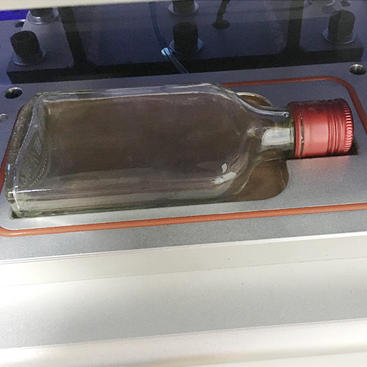 玻璃瓶陶瓷瓶劲酒瓶的防水测试实例分享